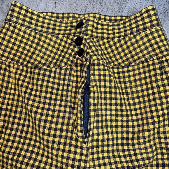 Extra Authentic Sportwear, Vintage 90’s Checker Pencil Skirt Junior Small Size 3 - Picture 8 of 9